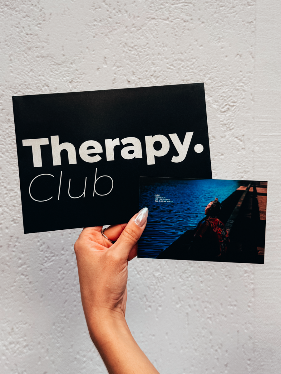 Une lettre Therapy Club
