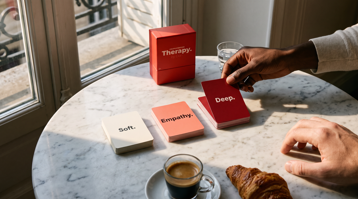 Soft, Empathy, Deep – les trois niveaux de cartes Therapy by Dan